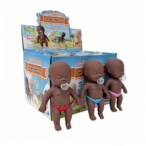 Jouet Squishy Noir Adorable pour Bébé avec Fonction Bulles, Poupée en Caoutchouc Souple pour Enfants et Adultes – Expédition depuis l'Entrepôt des États-Unis - Product Image 5
