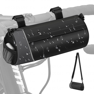 Sac de guidon de vélo personnalisé en gros, étanche, pour cadre avant, avec rangement pour bouteille d'eau et téléphone - Product Image 1