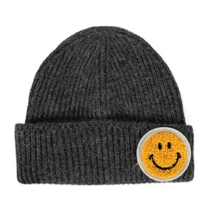 หมวกบีนนี่ไหมพรมอะคริลิคปักโลโก้ตามสั่ง หมวกถักปักโลโก้ หมวกบีนนี่อุ่นๆ ปักลายเชนิลล์ หมวกบีนนี่คลาสสิคสำหรับฤดูหนาว - Product Image 5