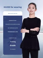 LA CICOGNA Robe de Danse Classique en Dentelle à Double Jupe, Qualité Compétition, pour Enfants et Femmes, Personnalisable, Quatre Saisons, en Polyester