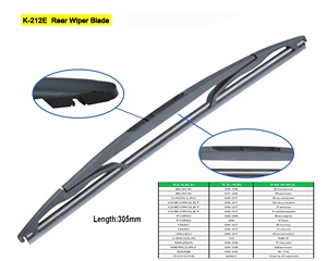 Lame d'essuie-glace arrière en plastique K-212E pour TOYOTA YARIS (FRANÇAIS) BUICK ENCLAVE CADILLAC 12 pouces/300 mm OE #   VM 1 574126  H300 - Product Image 4