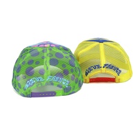 Produsen topi terbaik topi Trucker busa 5 Panel topi jaring spons cetak Logo cetak Styrofoam kustom