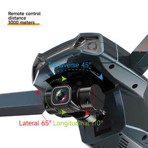 Drone RC professionnel FY-F186, caméra double 4K HD, pliable, contrôle par application, portée de 1200 m, flip 3D, GPS, quadricoptère - Product Image 2