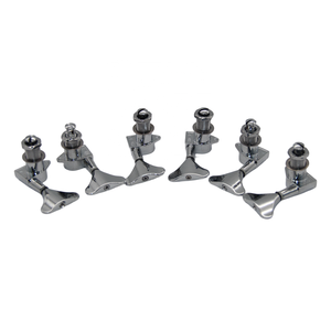 Juego <span class=keywords><strong>de</strong></span> <span class=keywords><strong>6</strong></span> Clavijas <span class=keywords><strong>de</strong></span> <span class=keywords><strong>Afinación</strong></span> para <span class=keywords><strong>Bajo</strong></span> Eléctrico Chrome 3R3L, Clavijeros <span class=keywords><strong>de</strong></span> <span class=keywords><strong>Bajo</strong></span> <span class=keywords><strong>de</strong></span> Metal Fundido a Presión - Product Image 6