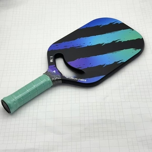 YihengPortable Pickleball Paddle Blue Design Air Dynamics 16mm Fibra de carbono Núcleo de nido de abeja Termoformado Entretenimiento sin marco - Product Image 4