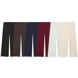 Pantalones de Pierna Recta de Cintura Alta Casuales, Nueva Colección Otoño/Invierno 2025 de KAR&OT, Elegantes y Estilizadores 9350590 9363590 - Product Image 1
