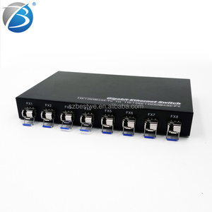 Convertidor de Fibra a RJ45 de Alto Rendimiento, Convertidor de Medios SFP para Comunicaciones - Product Image 6