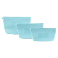 Sacs de conservation des aliments en silicone durable multifonctionnels pour la conservation des aliments