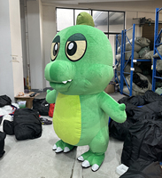 Quantité minimale de commande 1 pièces personnage de dessin animé promotionnel gonflable Dragon mascotte Costume carnaval effectuer spectacle pour adulte