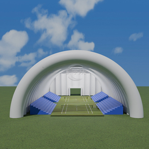 Tente <span class=keywords><strong>gonflable</strong></span> de publicité d'arène de sport de dôme d'air extérieur personnalisé pour la <span class=keywords><strong>structure</strong></span> de bâtiment de cour de badminton - Product Image 3