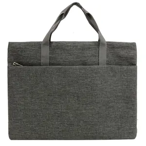 Hot Sale Custom Merk File Bag Zakelijk Document Houder Laptop Organizer Aktetas Tas Voor Mannen Vrouwen Jongens Meisjes