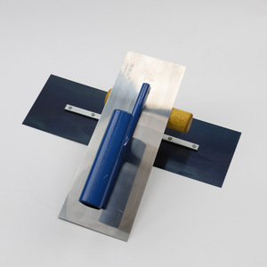 Espátula de Acero Inoxidable Industrial con Mango de Madera para Instalación de Azulejos y Nivelación de Paredes - Product Image 3