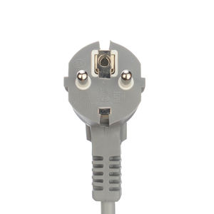 Câble d'alimentation à vente chaude, prise EU avec extrémité ouverte dénudée avec anneaux H05vv-f 3g1.0mm2, câble d'alimentation Cee7/7, cordon d'alimentation européen 1.5mm - Product Image 5