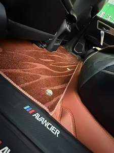 Tapis de sol de voiture personnalisés de luxe, ensemble complet, antidérapant, en peluche, pour Toyota, Honda, Ford, Kia, BYD, <span class=keywords><strong>Tesla</strong></span>, Suzuki - Product Image 3