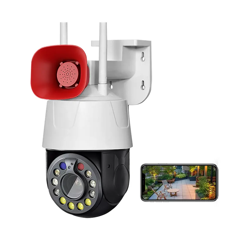 Cloud Storage Home Security Camera 4G Hotspot Wifi IP Camera Solar Powered Wireless Camera