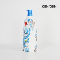OEM/ODM 1.5kg de gel douche à l'essence de fleur d'hortensia, rafraîchissant, apaisant, longue durée, rafraîchissant, hydratant, taille de voyage