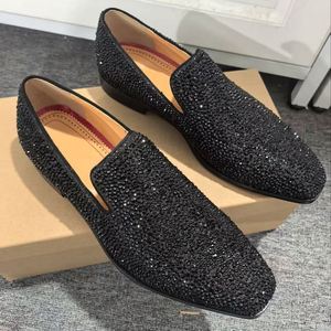 Men Shoes British Leather Shoes Pointed Tip Breathable Lace up High Handmade Red-soled Casual Men Business Dress Leather Shoes - Product Image 1