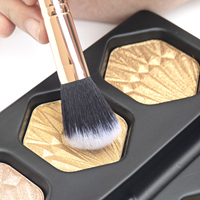2025 nouveau Kit de maquillage lumineux de haute qualité 6 nuances palette de surligneur avec brosse douce