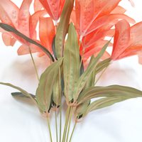 Großhandel 7 Köpfe Künstliche Lilie Blumen sträuße Lila Weiß Rosa Lilie Blumen für Hochzeit Home Hotel Blumen arrangement Party Dekor