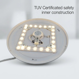 <span class=keywords><strong>โคม</strong></span><span class=keywords><strong>ไฟ</strong></span>เพดาน LED ทรงกลม SAA CE สำหรับห้องนั่งเล่นในบ้าน 230V อะคริลิค <span class=keywords><strong>ไฟ</strong></span>ตกแต่งภายใน 15W 18W 24W 4100K สำหรับโรงแรม - Product Image 2