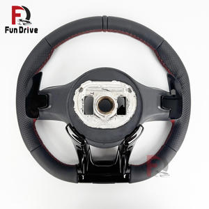 Volante de Cuero para <span class=keywords><strong>Mercedes</strong></span> Benz Amg Cla C117 250 200 C118 Clk W209 Clase A W177 A200 Clase V W447 GLC X253 <span class=keywords><strong>300</strong></span> 63s - Product Image 2