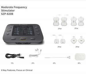 Alat Akupunktur Elektronik Hwato Brand SZP-820B Instrumen Perawatan Tubuh Frekuensi Menengah - Product Image 5