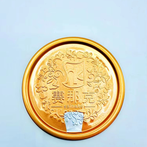 Biểu Tượng Tùy Chỉnh Vàng Bạc Thông Tư Dễ Dàng Peel-Off Kim Loại Nắp Dùng Một Lần Thân Thiện Với Môi Nắp Nhôm Cho Lon Dễ Dàng Kết thúc Mở - Product Image 1