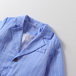 ชุดเสื้อผ้าแฟชั่นเด็กผู้ชายหล่อเท่ห์ ชุดยีนส์สูทสำหรับเด็กจากจีน - Product Image 2