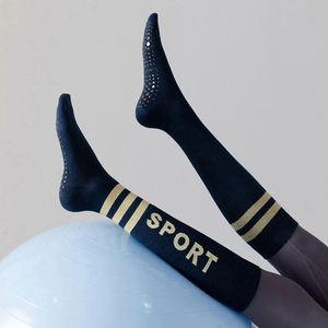 Chaussettes <span class=keywords><strong>de</strong></span> compression professionnelles en silicone antidérapantes pour femmes, chaussettes <span class=keywords><strong>de</strong></span> danse, <span class=keywords><strong>de</strong></span> sport, en coton respirant, pour le fitness, le yoga, le pilates - Product Image 5