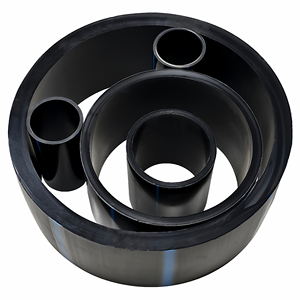 대구경 125-1600mm HDPE 플라스틱 파이프 PN16 Dn20-110mm 고압 PE100 배수용 폴리에틸렌 파이프 - Product Image 5