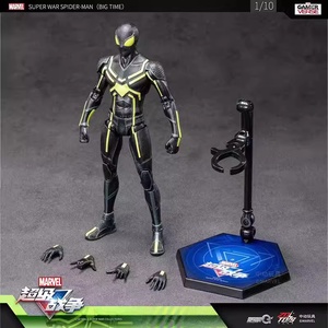 ZD Toys Action Figure Originale Autentica <span class=keywords><strong>Spider</strong></span>-<span class=keywords><strong>Man</strong></span> Serie 10° Anniversario <span class=keywords><strong>Marvel</strong></span> Scala 1/10 con Articolazioni Mobili 18 cm 7 Pollici - Product Image 2