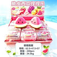 Jouet Squishy Fraise Croustillante Anti-Stress Décompression Balle Sensorielle Faite à la Main Vente en Gros