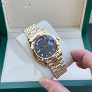 Montre classique, surface en cristal saphir, double étanchéité, adaptée à de multiples occasions, montre mécanique pour homme - Product Image 6