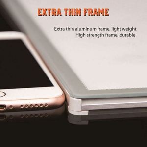 Ultra Thin Aluminum Frame Rectangle LED <b>Light</b> Box-Waterproof Freestanding for Restaurant Shopping Center Menus A1/A2/A3/A4 Sizes - Product Image 5