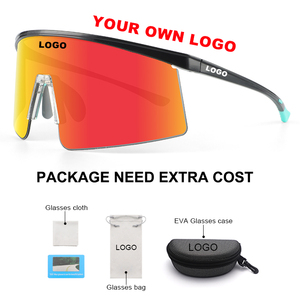 نظارات شمسية رياضية مخصصة كبيرة الحجم للبيكلبول، خفيفة الوزن وآمنة، مستقطبة وعاكسة للضوء - Product Image 5