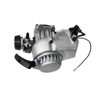 Moteur à essence 49cc 50cc 2 temps pour Mini pit dirt bike moteur bon marché style B atv 49cc moteur pour motos de poche