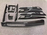 Interiores de fibra de carbono para BMW X5 X6 F15 F16 Panel de instrumentos Tira de ajuste Cubierta de control central
