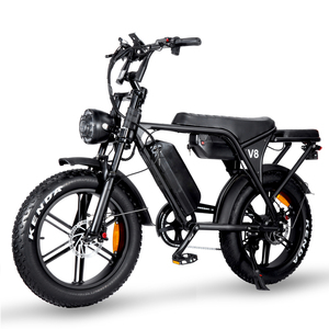 Электровелосипед Vomo C80 Max с двумя аккумуляторами, двухместный, колеса 20*4 дюйма, склад ЕС, V8 250W, фэтбайк, цена, 48В - Product Image 3