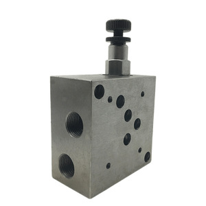 Válvula de cartucho para bloque de colector hidráulico 02-1W+RV 03-1W+RV de dos vías, 315 bar, 60 L/min, hierro fundido, puerto de 1/4 pulgada para sistemas hidráulicos - Product Image 4