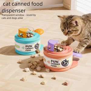 Distributeur de friandises pour animaux de compagnie, jouet, récipient transparent pour aliments, distributeur de nourriture à alimentation lente, puzzle pour chats et petits chiens - Product Image 1