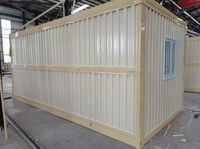Maison conteneur modulaire pliable à panneaux sandwich à faible coût pour l'Afrique, respirante, moderne, à installation rapide, pour hôpital mobile et dortoir
