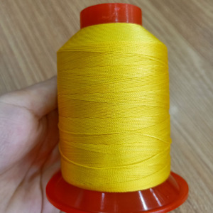 6เส้นใยหนังเมอร์เซอริซที่ย้อม<span class=keywords><strong>ส</strong></span>ีอ่อนแผ่นรองพื้นหมุนด้ายจักรเย็บผ้า0.5มม. 100% เส้นใยโพลีเอ<span class=keywords><strong>ส</strong></span>เตอร์มีความทนทาน<span class=keywords><strong>ส</strong></span>ูง - Product Image 4