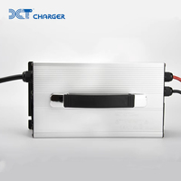 Chargeur de batterie intelligent C2500P 36V 48V 72V avec PFC actif intégré pour scanner à aspiration, chariot de golf, bateau électrique