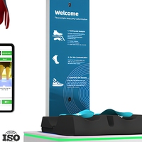 Scanner 3D portable pour pieds, semelles orthopédiques correctrices, soutien de la voûte plantaire, scanner orthopédique pour pieds