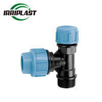 Accessoires de plomberie ISO17885, raccord de tuyauterie pour irrigation goutte à goutte, raccords à compression PP, filtre, collier de serrage, selle de raccordement