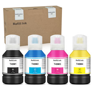 AOMYA T49M1 T49M2 T49M3 T49M4 T49M T49 Encre de recharge de sublimation de bouteille d'encre en vrac compatible pour l'imprimante Epson <span class=keywords><strong>Surecolor</strong></span> <span class=keywords><strong>F100</strong></span> - Product Image 1