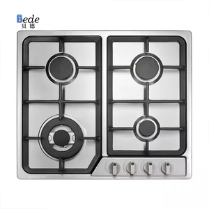 Table <span class=keywords><strong>de</strong></span> <span class=keywords><strong>Cuisson</strong></span> à <span class=keywords><strong>Gaz</strong></span> Encastrable 4 Brûleurs en Acier Inoxydable, Usage Domestique, Classe Énergétique A, Vente en Gros Usine, Prix Abordable - Product Image 2