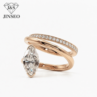 Diamante Cultivado en Laboratorio, Corte Pera, Pulido, VVS, Color Sólido, Minimalista, de Alta Calidad, Personalizado, para Joyería