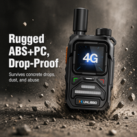 XUNLIBAO Talkie-walkie 4G PoC double SIM avec lumière stroboscopique, sans frais de plateforme, robuste, W900, radio bidirectionnelle pour la sécurité et la construction