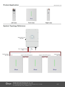 Lifepo4 10kwh เก็บพลังงาน200Ah 51.2V ประสิทธิภาพสูง RW-F10.2แบตเตอรี่ลิเธียมติดผนังสำหรับใช้ในบ้าน - Product Image 5